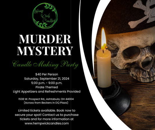 Murder Mystery Candle Making Party