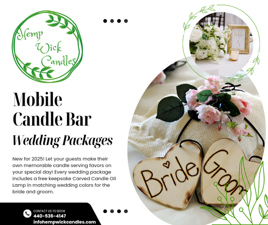 Mobile Candle Bar Wedding Packages