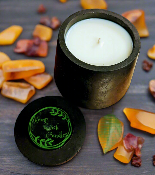 Black Flame Candle